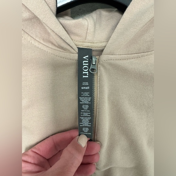 Vouri Light Pink / Blush Hoodie - Picture 3 of 4